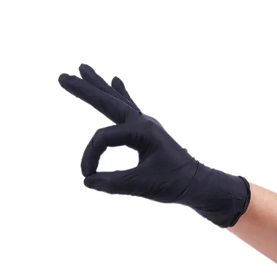 20 Stück multifunktionale schwarze Einweghandschuhe