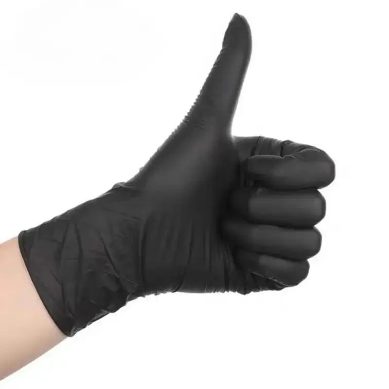 20 Stück multifunktionale schwarze Einweghandschuhe