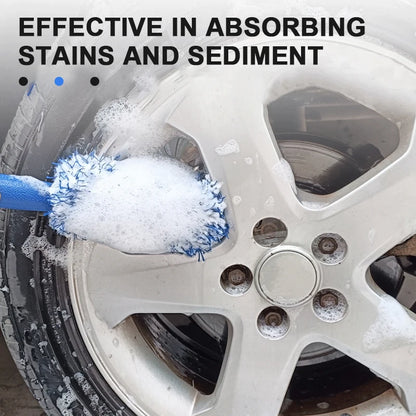 Car Wheel Brush – Deep Cleaning for Rims & Tight Areas
