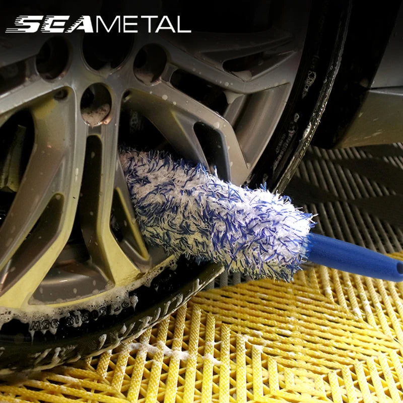 Car Wheel Brush – Deep Cleaning for Rims & Tight Areas