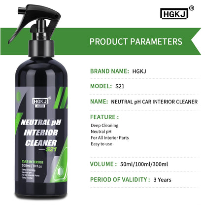 Neutral pH Car Interior Cleaner