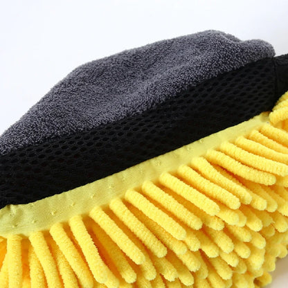 Car Wash Glove Coral Mitt – Soft & Multifunctional