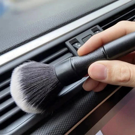 3PCS Car Detailing Brush Set – Synthetic Wool, Soft & Efficient