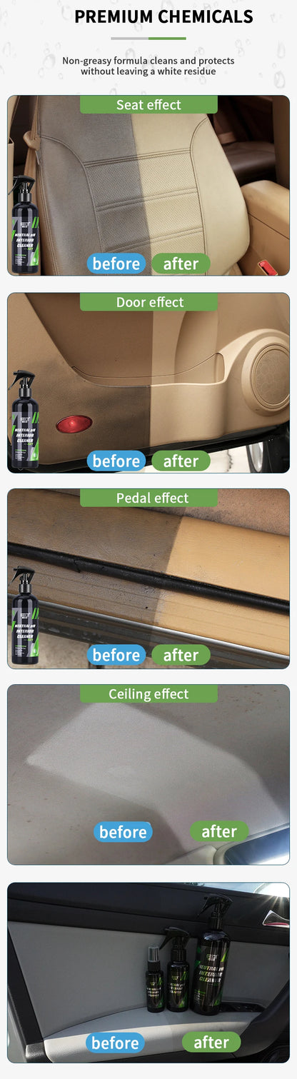 Neutral pH Car Interior Cleaner