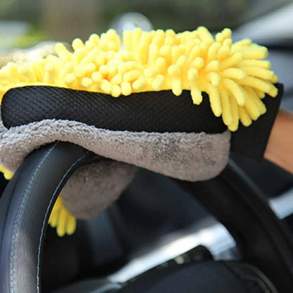 Car Wash Glove Coral Mitt – Soft & Multifunctional