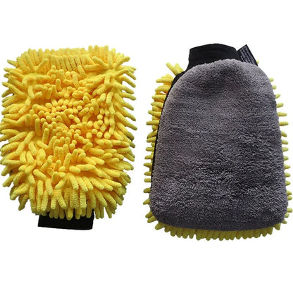 Car Wash Glove Coral Mitt – Soft & Multifunctional