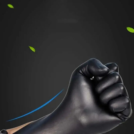 20pcs Multifunctional Disposable Black Gloves