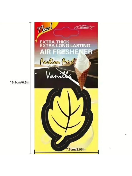Leaf-Shaped Hanging Car Air Freshener
