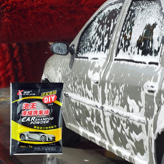 Multifunctional Car Wash Shampoo Powder – Universal Cleaning Agent